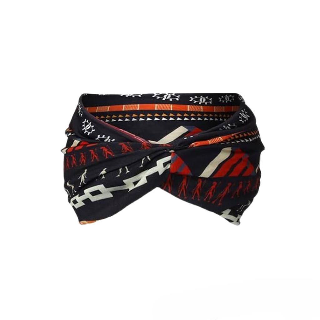 Bohemian Wide Sports Headband for Women - European, American & African Styles
