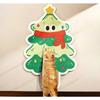 Fun Shape Self-Adhesive Cat Wall Scratcher Pad Cartoon Design Wear-Resistant Cat Climbing Mat for Home Wall Decor