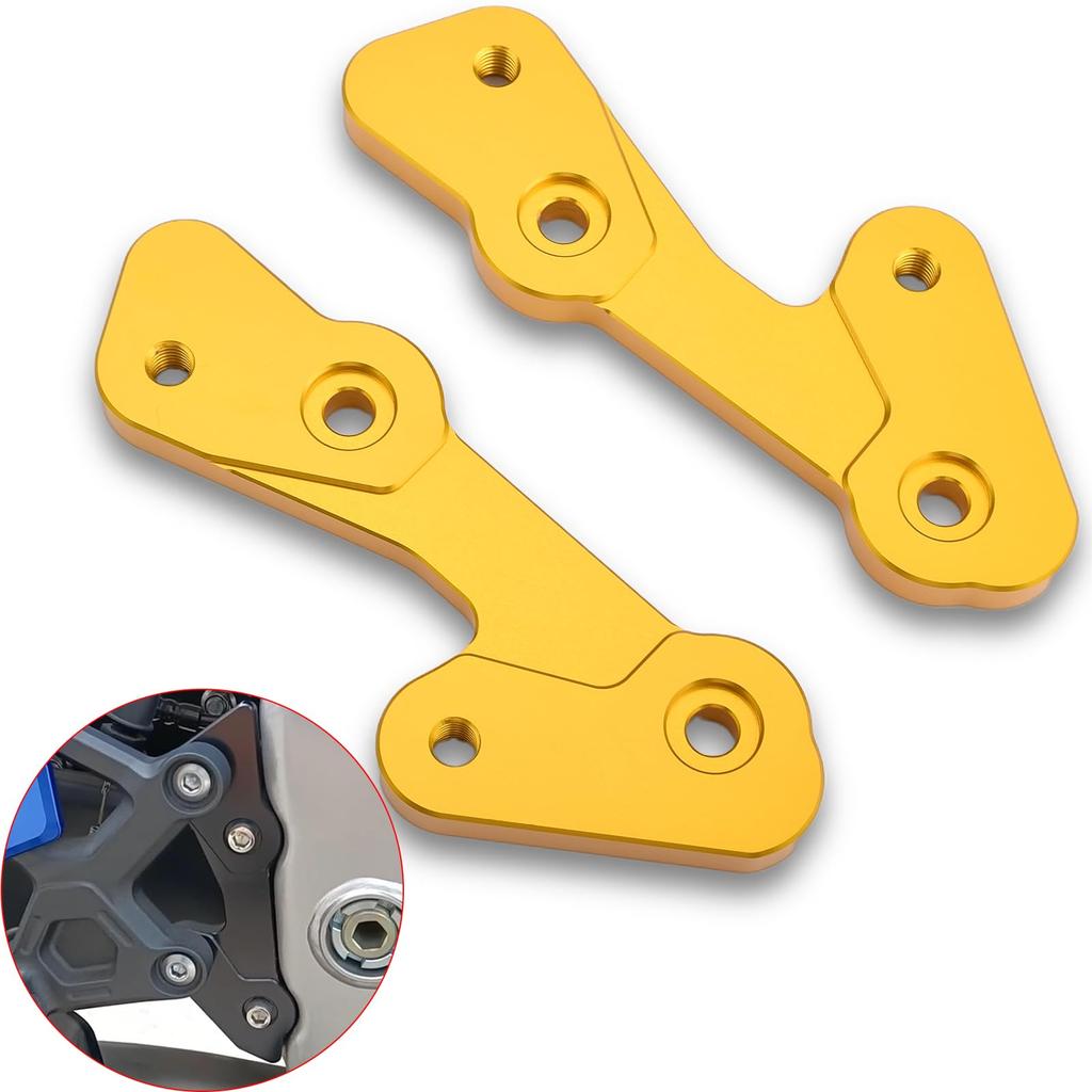 LEDISHUN Back Step Adjuster, 1.2 inches (30 mm), Up, 1.0 inches (25 mm), Back