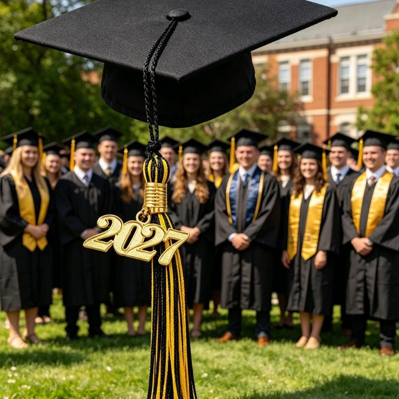 2027 Graduation Year Tassels With Polyester Strand For Ceremonies And Designs