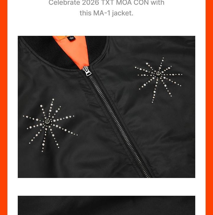TOMORROW X TOGETHER (TXT) - MOA CON Official MD (MA-1 JACKET)