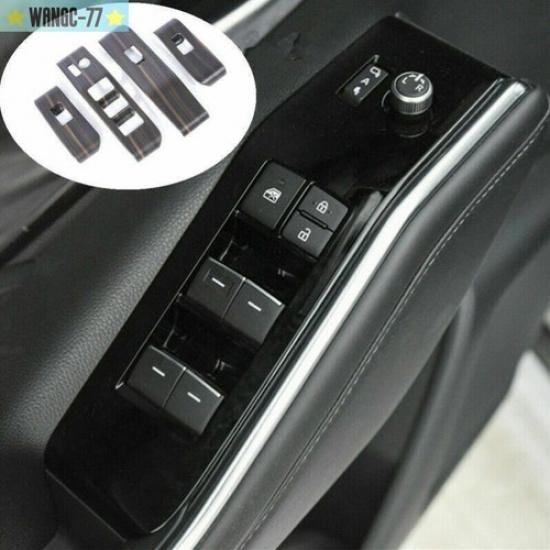 For Toyota Highlander -22 Wood Grain Window Lift Switch Panel Cover Trim New