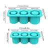 Hollow Cylinders Ice Tray for Large Water Cup Ice Cube Maker Ice Lattices Molds