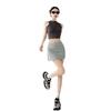 Summer New Anti-light Spice Girl Hip Skirt American Sports A-word Skirt