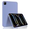 For iPad Pro 11 (2024) Case Anti-Drop Protective Liquid Silicone Tablet Cover