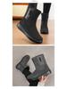 Women's Winter Fleece-Lined High Top Snow Boots