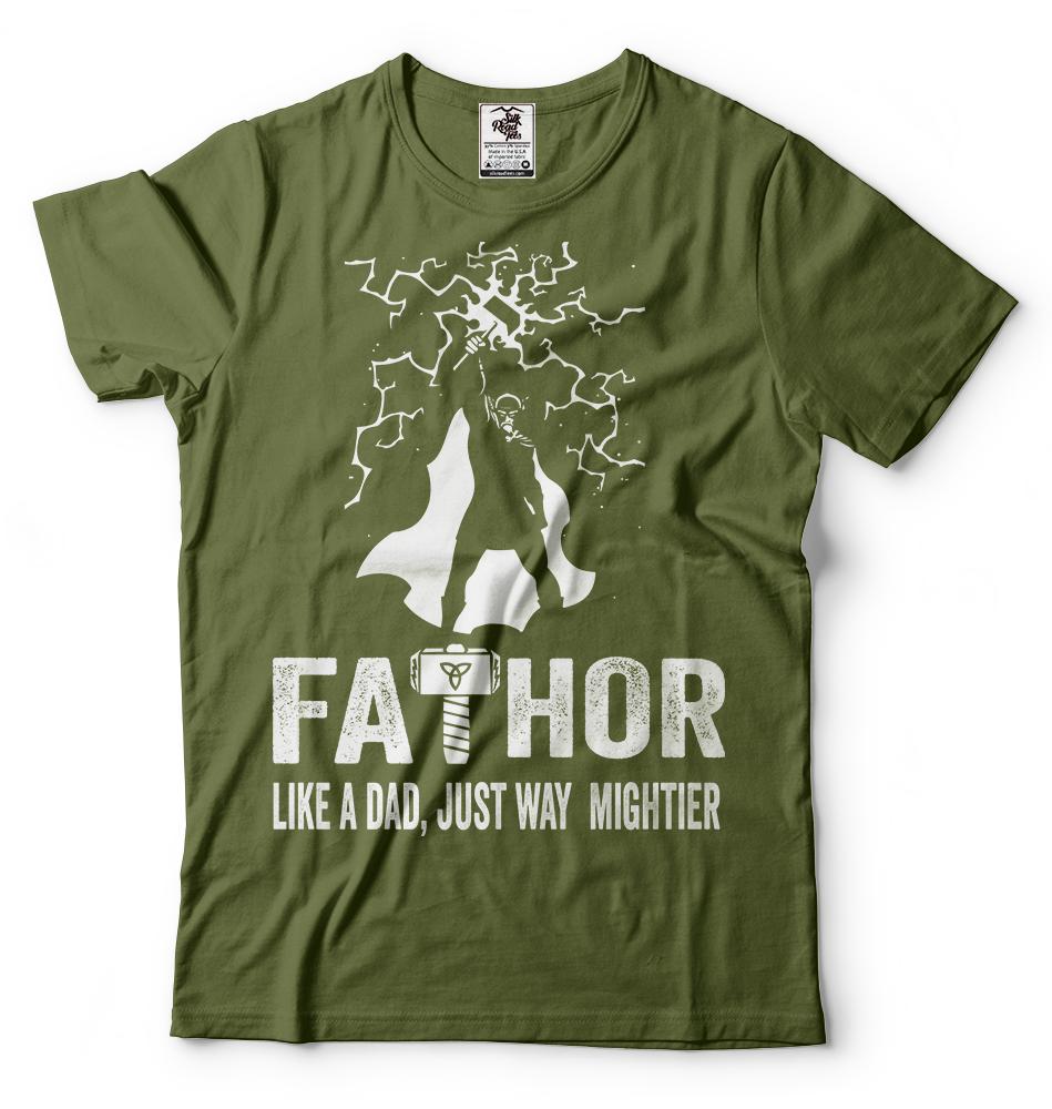 Fathers Day Gifts Gift For Dad From Kids Best Gifts For Dad Fathor Thor T Shirt