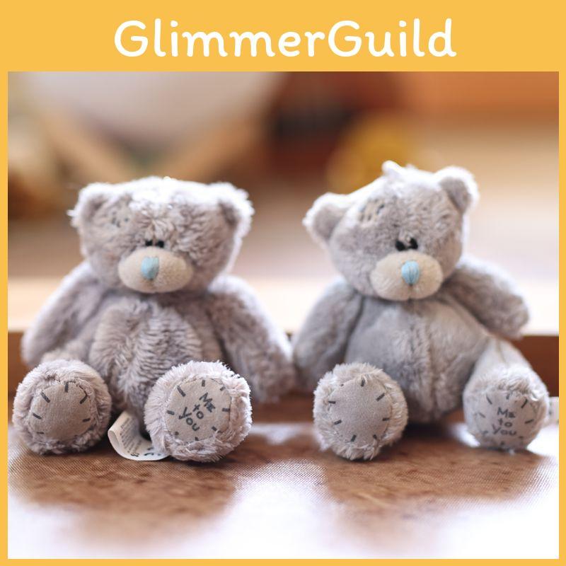 Cute Bear Plush Keychain With Super Soft Short Plush For Bag Decor And Gift