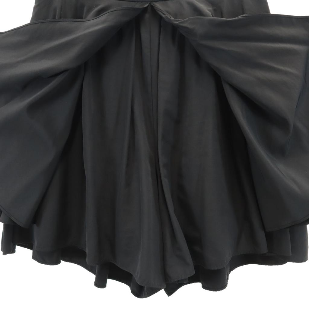 SNIDEL Flare Layered Ska Shorts 1 Black Women Used