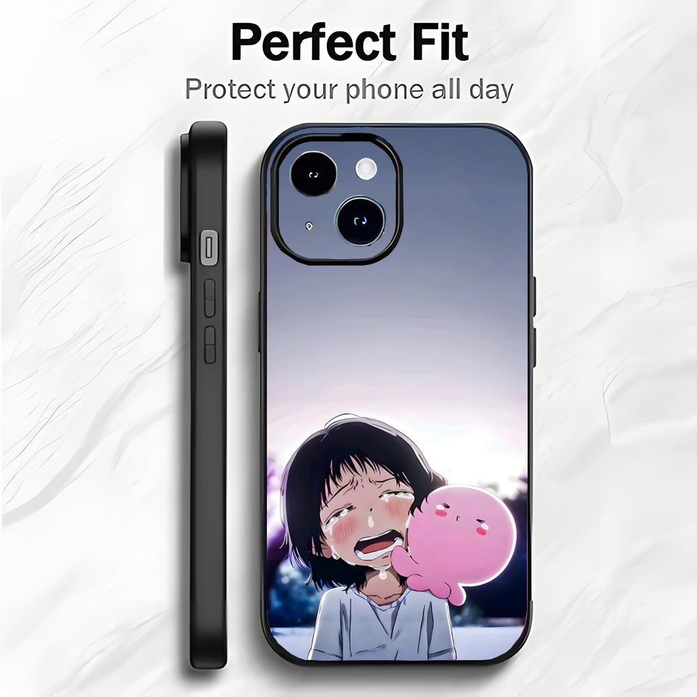 Dark Emotional Anime Takopi’s Original Sin Phone Case Phone Case Soft Packaging Lightweight For iPhone17 16 15 14 13ProMax