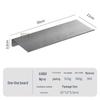 "Single-Layer 304 Stainless Steel Bathroom Shelf & Cup Rack"