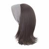 Korean Style Synthetic Wide Knit Headband Wigs Hair Hoop Short Wavy Bob Hair  Party
