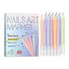 12 Color Nail Polish Pen Set  DIY Nail Pen Lines Art  DIY Nail Creation Pen  1 Box/12ml