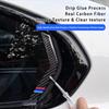 AAAPA1 2PCS Real Carbon Fiber Car Rear Window Protective Strip Cover Sticker Auto Accessories For BMW 3 Series G20 2020-2026