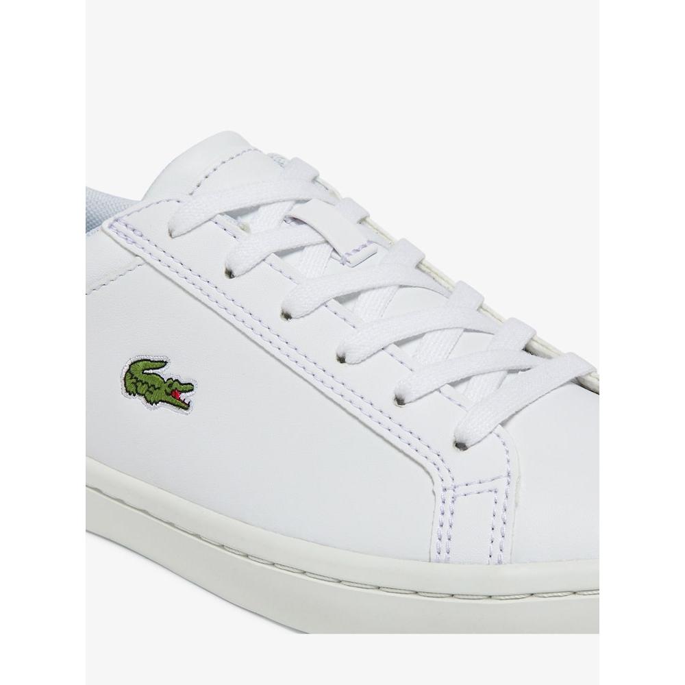 LacoSte Women S Straight Set Leather Sneaker Rz0133w54n 001 q2nRz0133w54n001