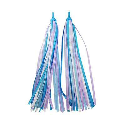 2 Pièces Serpentins Colorés pour Vélo d'Enfant Rubans pour Trottinettes d'Enfant Serpentins de Guidon Rubans pour Filles Garçons