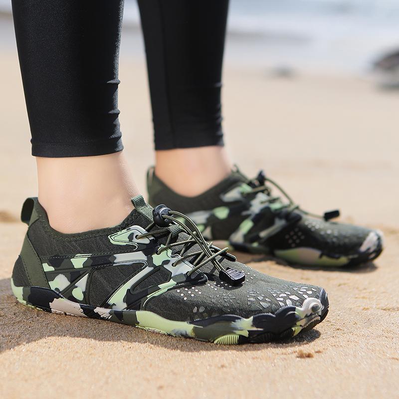 Quick Dry Beach Aqua Sneakers Men Women Breathable Lightweight Water Sports Shoes Non-slip for Outdoor Wading Surfing Diving