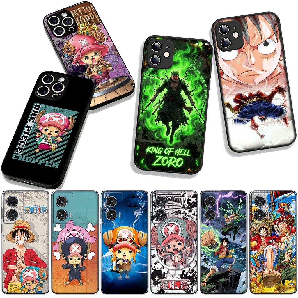 Cover for Apple iPhone 16 15 14 Plus 13 12 Mini 17 Pro Max + ProMax 16E Air Phone Case Tony Chopper Luffy One Zoro Piece