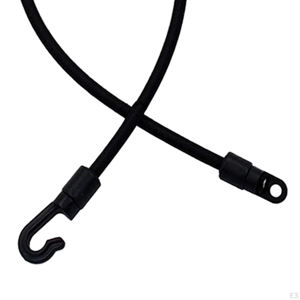 Elastic Rope Bungee Cord Rod Strap Holder Deck Mount Connector for Kayak