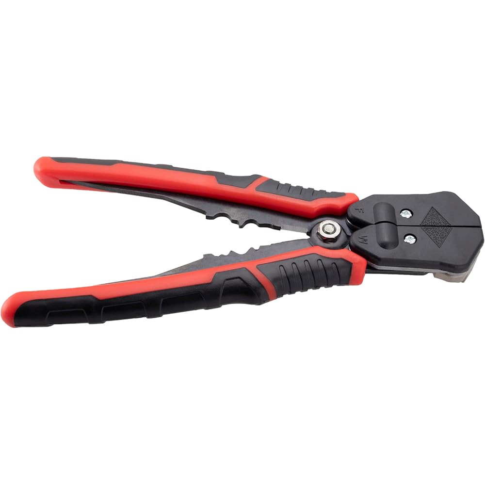 TONE Auto Wire Stripper AWS-200 Red 215mm Length Hand Tool