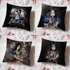 A-Alice M-Madness Returns Cushion Cover Premium Comfort Reversible Pillow Cove -Two In One Design for Any Room & Car Interior