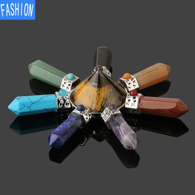 Jewelry Soul Pendulum Chakra Cone Obsidian Pendant Yoga Generator Universal Necklace for Men and Women