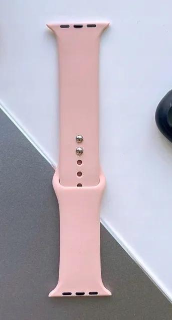 Apple Watch 4 5 6 SE için Kayış Bant Kauçuk 38/40