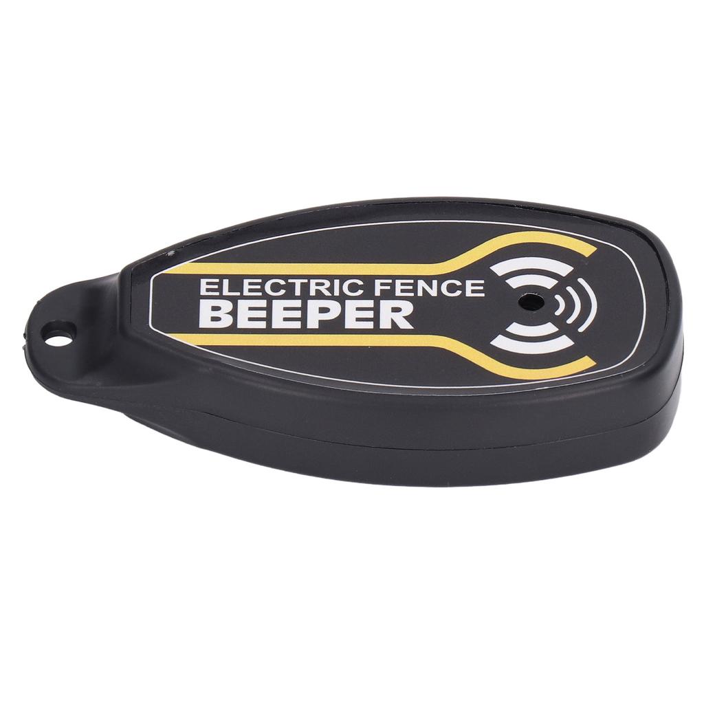 Electric Fence Beeper Portable Electric Fence Key Ring Beeper with On Off Button and Light