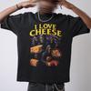 Funny Skeleton I Love Cheese TShirt Sarcastic Meme Graphic Tee Summer Mens and Womens Loose and Breathable Tshirt Top