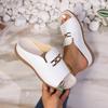 Sandalias de Dedo con Soporte de Arco para Mujer Sandalias de Cuña Slip-On Comodidad Casual Chanclas Planas Ligeras Sandalias de Verano Elegantes y Cómodas para Mujer