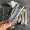 Toot Dodo Heart-Shaped Mirror Gloss: Moisturizing, Long-Lasting, Silver Tube Lipstick for Women