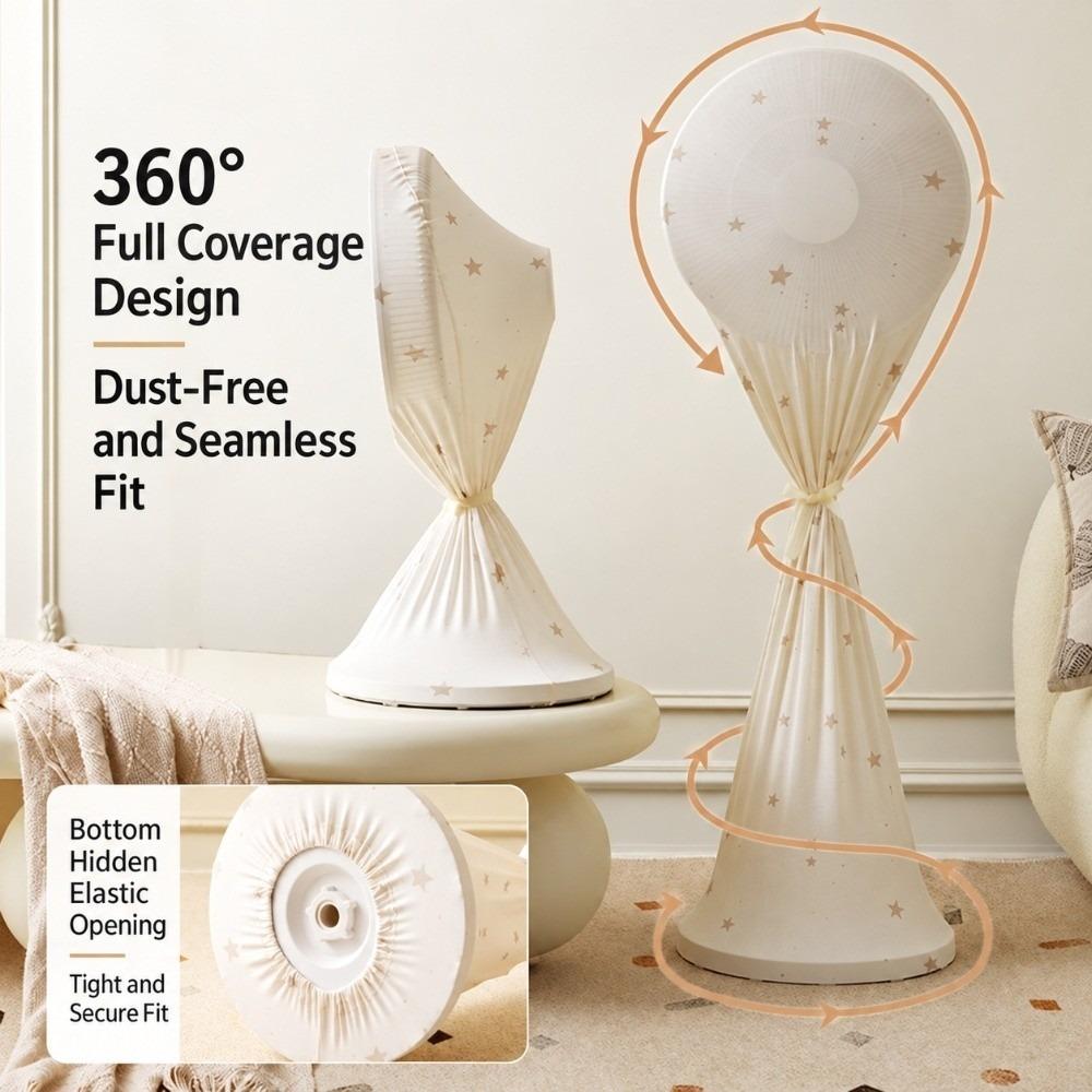 Stretch Fabric Electric Fan Protective Cover Full Wrap Fan Dust Sleeve  Circulator Fan