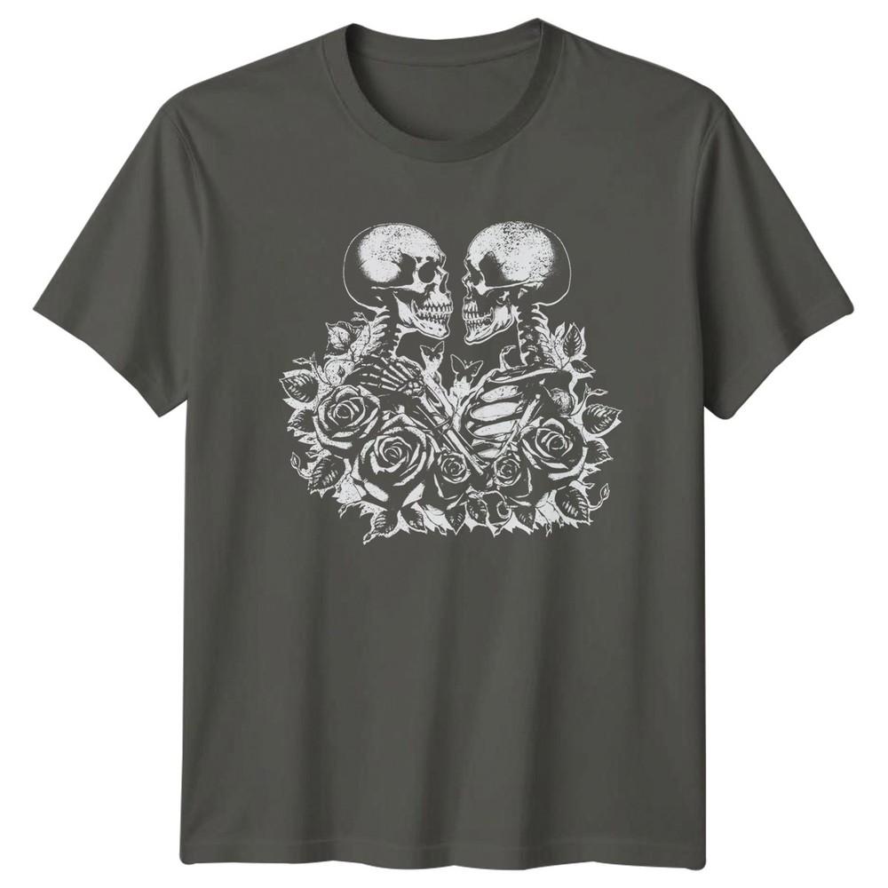 Til Death Do Us Part Eternal TShirt Gothic Anatomy RoUnisexce Valentines Day Gift S