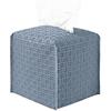 Large-Capacity Drawer Box PU Leather Foldable Tissue Box Modern Square Tissue Box  Car