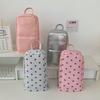 Large Capacity Stand Up Toiletry Bag Zipper Closure Makeup Pouch  Toothbrush Storage