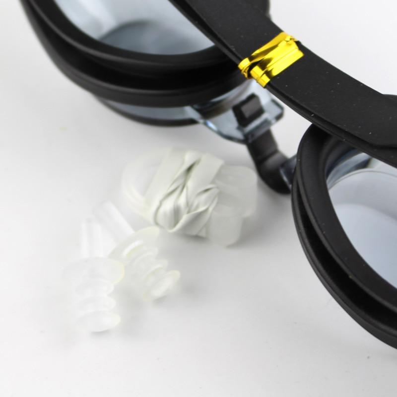 Regulowane okulary pływackie dla dzieci Okulary pływackie Okulary Okulary Sportowe stroje kąpielowe Zatyczki do uszu Zacisk na nos