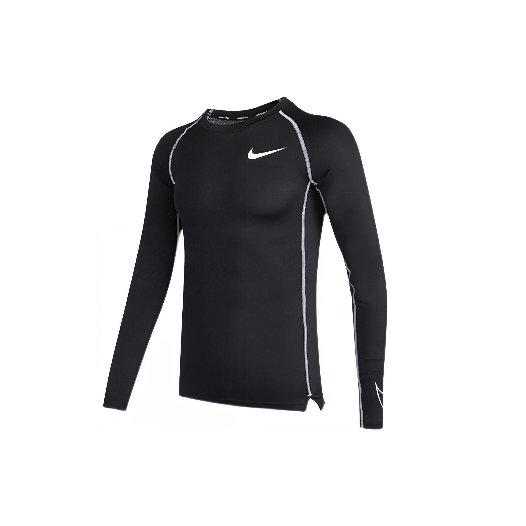 Nike Pro Dri-FIT Men s Tight-Fit Training Long Sleeve T-Shirt Black DD1991-011 XXL