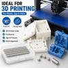 100pcs 3D Printing Tools Kit 3 Different Styles Powerful Neodymium Magnet 3D Printing Magnets for DIY Models DIY Fridge Stickers