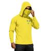 Men's Long Sleeve Hawaiian Print Quick Dry T Shirt UPF50 Plus Sun Protection Fitness Hoodie Outdoor Sports Lightweight Breathable