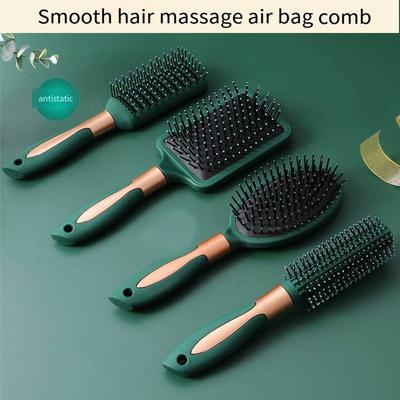 Pernă de aer antistatică perie de pieptene perie pentru scalp perie de păr pentru detașare salon SPA pieptene de coafură instrument de stilare oval rotund pentru masajul părului