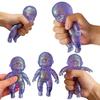 Glitter Babies Stress Relief Toy Slow Rising Anxiety Relieving Mini Baby Squeeze Toy Soft Stretchy Relaxation Stress Ball Fidget Toy