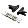 Motorcycle Rear Passenger FootPegs Footboard Mounts For Harley Touring Road King Electra Glide 1993-2025