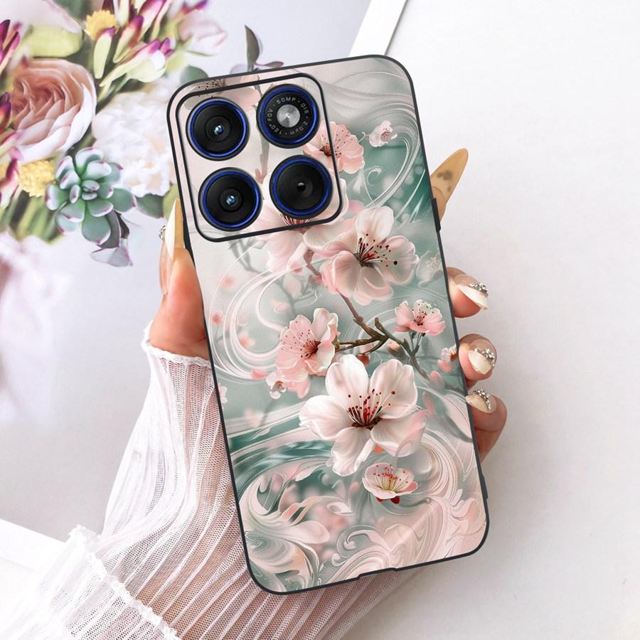 For Motorola Edge 70 / Moto X70 Air Back Cover for Moto Edge70 X 70Air Case TPU Soft Silicone Cute Cat Printed Phone Case Cover