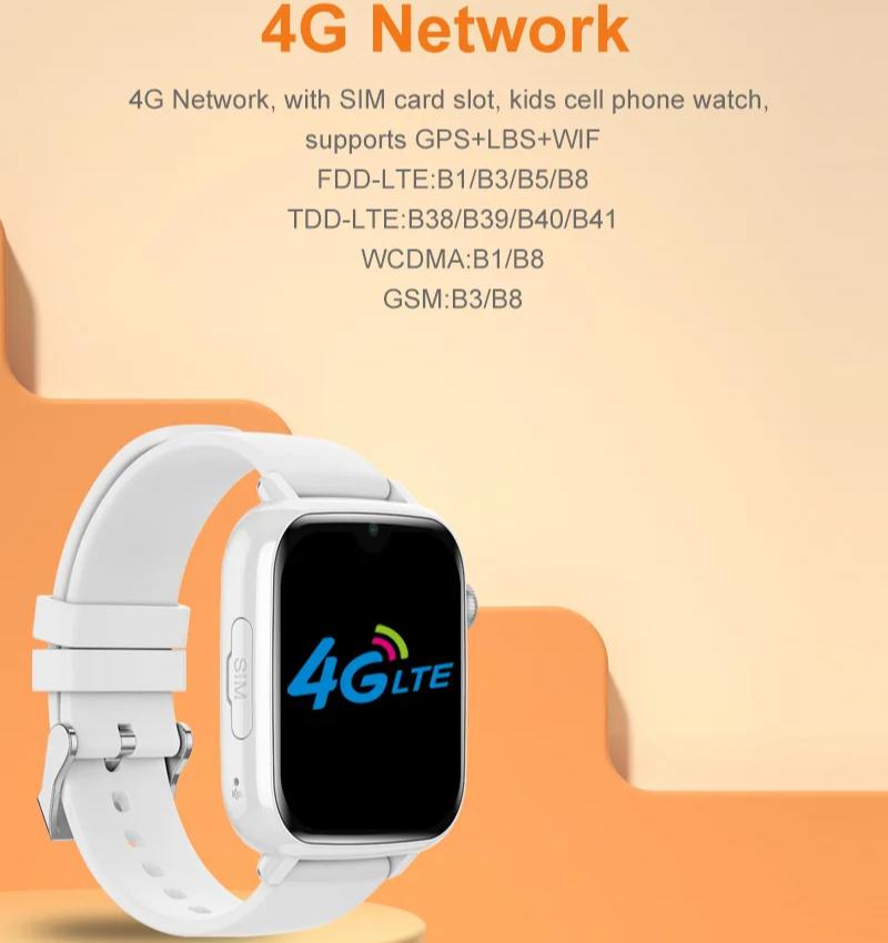 2025 NEW 4G Smart Watch Kids GPS WIFI Video Call SOS APP Download Child Smartwatch Camera Monitor Tracker Location Phone Watch