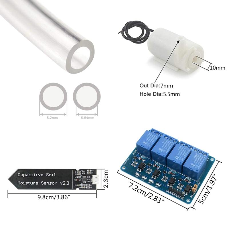 DIY Drip Irrigation System Garden Self Watering System Auto Irrigation System Kit for Patio Lawn Vegetable Garden