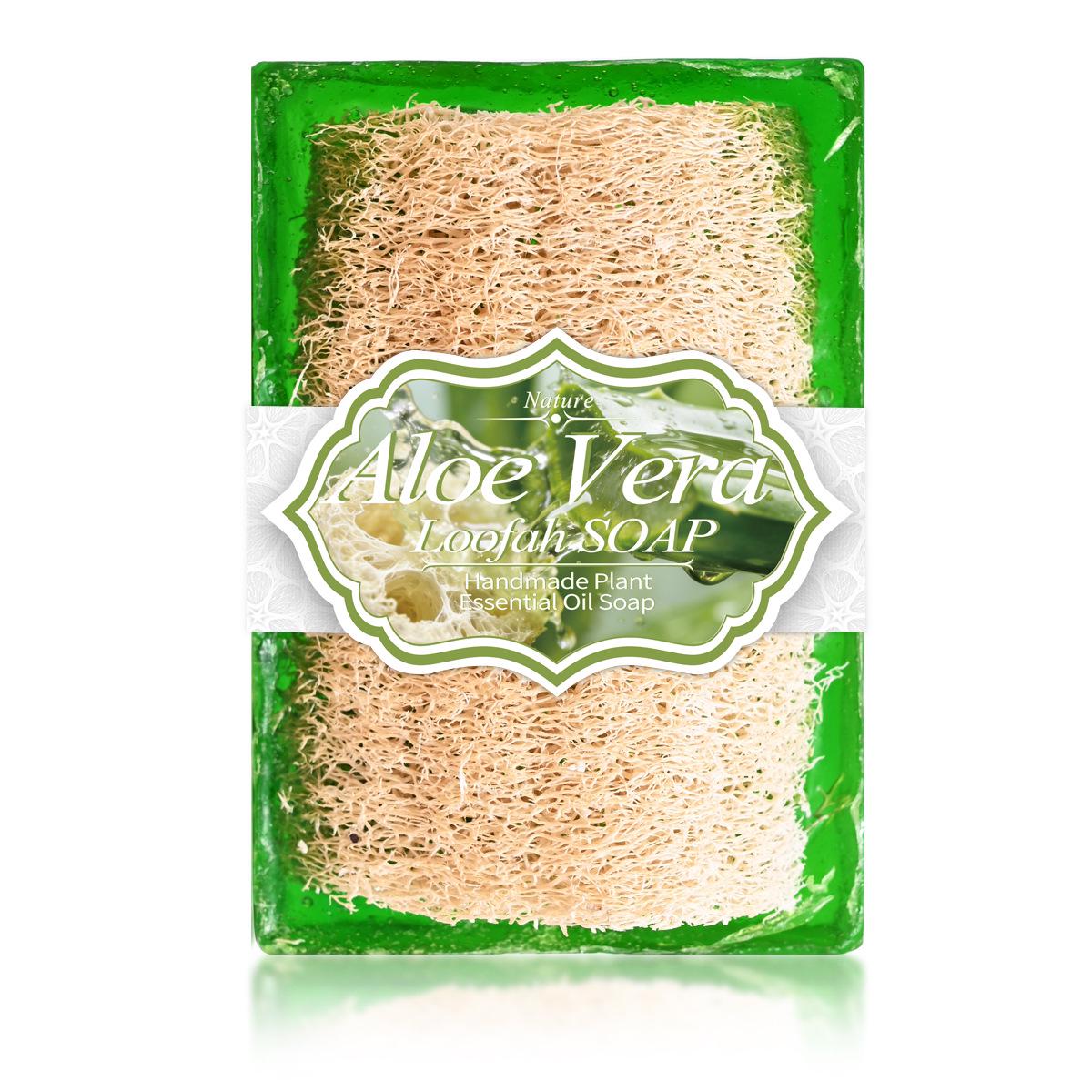 Loofah & Tea Tree Oil Deep Cleansing Herbal Soap – Natural Face & Body Wash
