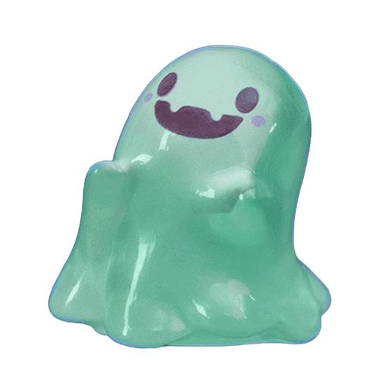 Glow in The Dark Mini Ghost Figures with Box Luminous Small Resin Ghost Figurine Miniature Ghost Garden Decor for Halloween Party Favors
