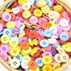 Children's DIY Colorful Button Painting Kit - Creative Love Bear Design for Kindergartens