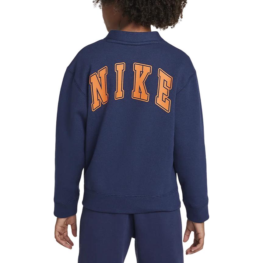 Nike Sweater Sportswear Club Dark Navy Blue Children Aged 3 7 Years Old IB2549-410