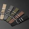 20mm 22mm Nylon Cotton Band Quick Release Bracelet for Seiko Braid Strap Military Sport Men Watchband Soft Comfortable Wristband